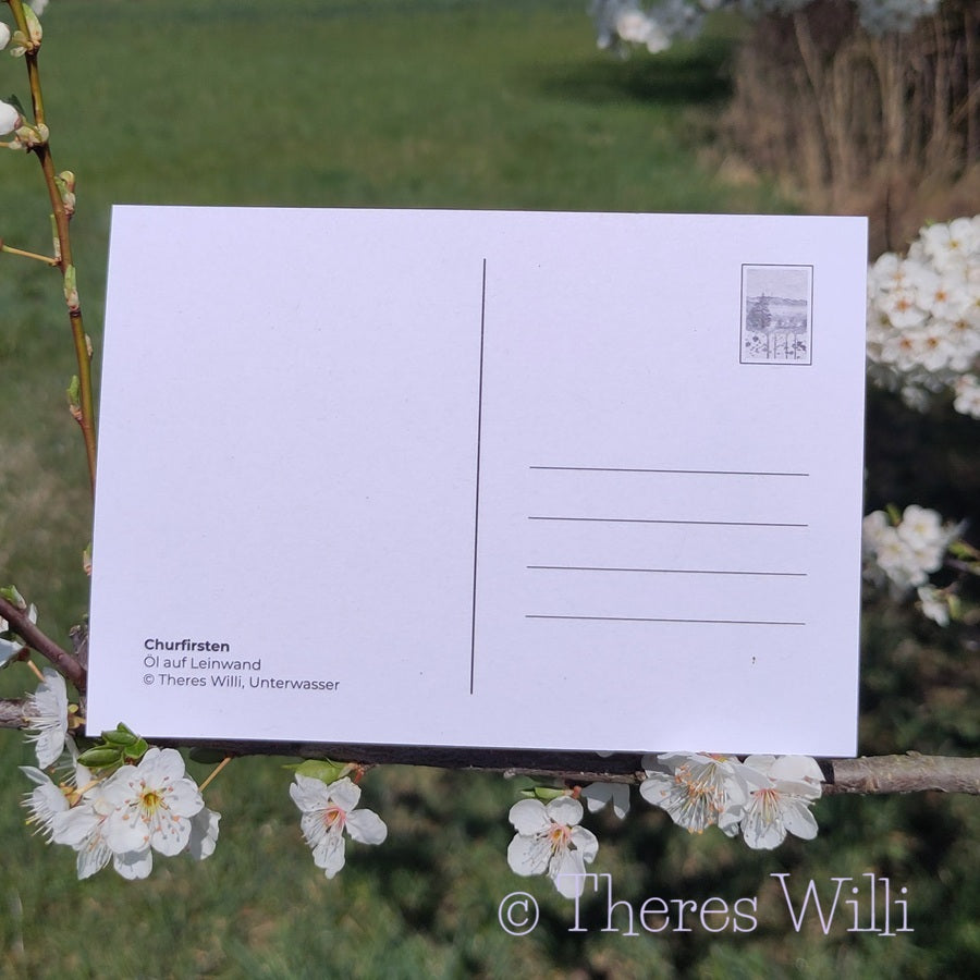 Postkarte - Churfirsten