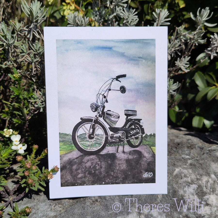 Postkarte - Puch Condor X30