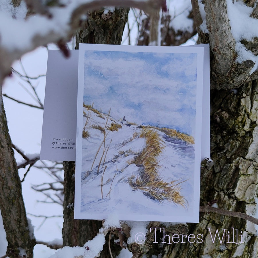 Postkarte - Rosenboden
