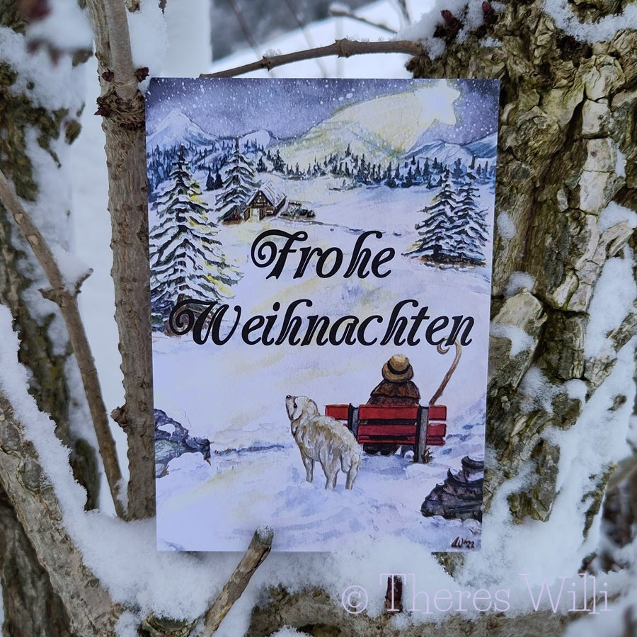 Postkarte - Weihnachten